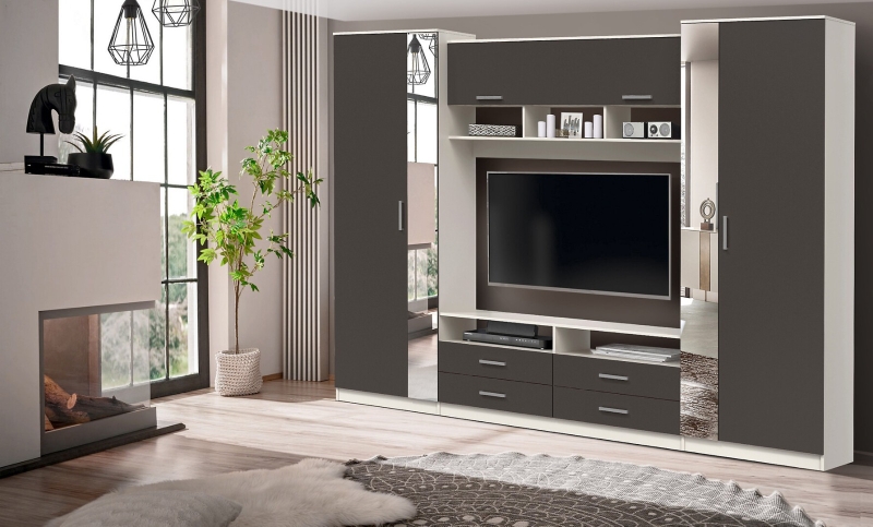 ШМЦ Вена 91.01 с зеркалом в Среднеколымске - mebel154.com