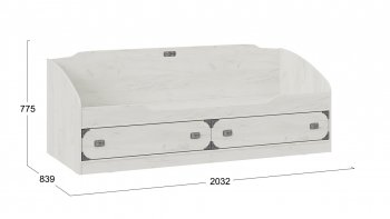 Кровать с ящиками «Калипсо» - ТД-389.12.01 в Среднеколымске - mebel154.com