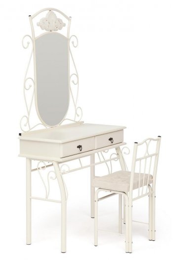 Столик туалетный CANZONA (столик/зеркало + стул) в Среднеколымске - mebel154.com