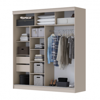 Шкаф-купе Орион 2м в Среднеколымске - mebel154.com