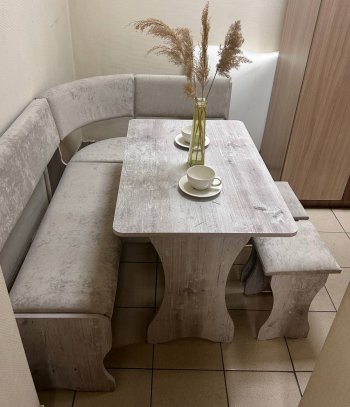Кухонный уголок Миссия V ткань в Среднеколымске - mebel154.com