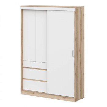 Шкаф-купе Брауни 1.5м в Среднеколымске - mebel154.com