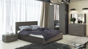 Двуспальная кровать с подъемным механизмом Наоми в Среднеколымске - mebel154.com