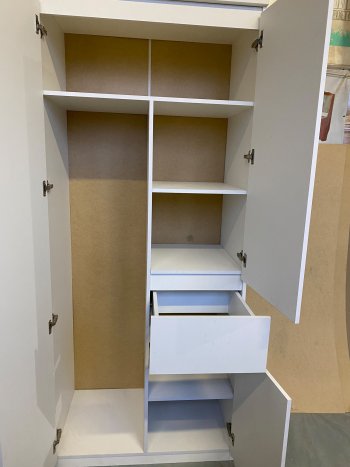 Шкаф Элана 2-х 900 с ящиком в Среднеколымске - mebel154.com