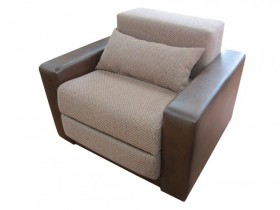 Кресло-кровать №2  (Рогожка №2008) в Среднеколымске - mebel154.com