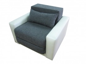 Кресло-кровать (Рогожка №3) в Среднеколымске - mebel154.com