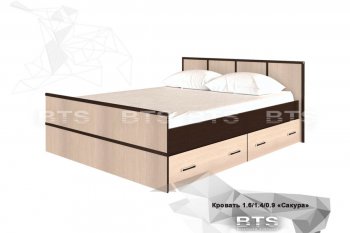 Кровать Сакура 1600(бтс) в Среднеколымске - mebel154.com
