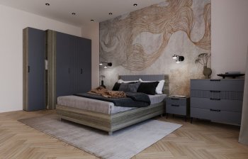 Спальный гарнитур Борнео в Среднеколымске - mebel154.com