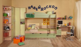 Шкаф для одежды 2-х дверный 2 Калейдоскоп в Среднеколымске - mebel154.com