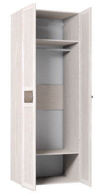 Шкаф для одежды 2-х дверный 54 Карина в Среднеколымске - mebel154.com