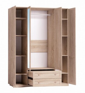 Шкаф для одежды 4-х дверный 9 Adele в Среднеколымске - mebel154.com