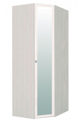 Шкаф для одежды угловой с зеркалом 56-2 Марсель в Среднеколымске - mebel154.com